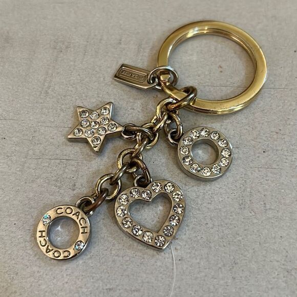 COACH Rhinestone Keychain - Picture 2 of 3